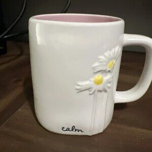 Rae Dunn Calm w/Flower Mug